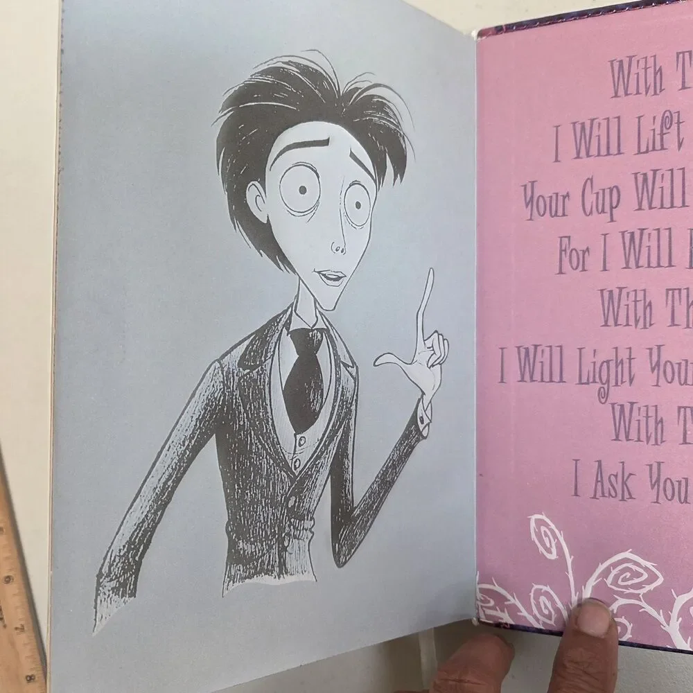 Tim Burton The Corpse Bride Diary Journal Planner Gothic Punk Emily & Victor